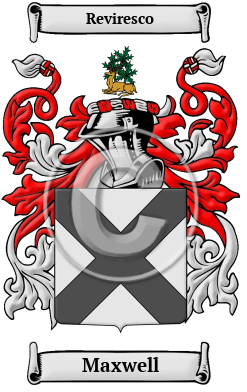Maxwell Family Crest/Coat of Arms