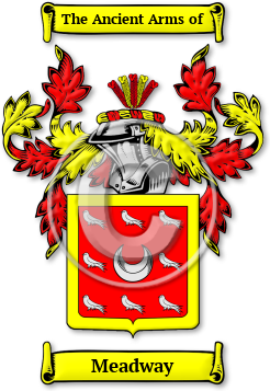 Meadway Family Crest Download (jpg) Legacy Series - 150 DPI