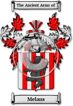 Melans Family Crest Download (jpg) Legacy Series - 150 DPI