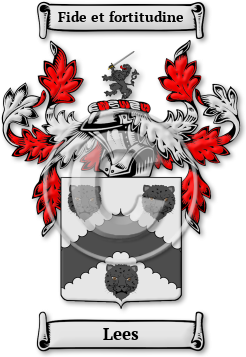 Lees Family Crest Download (JPG) Legacy Series - 600 DPI