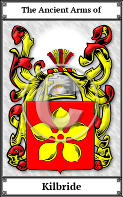 Kilbride Family Crest Download (JPG)  Book Plated - 150 DPI