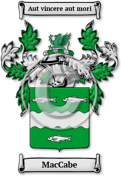 MacCabe Family Crest Download (jpg) Legacy Series - 150 DPI