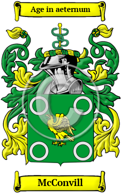 McConvill Family Crest/Coat of Arms