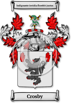 Crosby Family Crest Download (jpg) Legacy Series - 150 DPI