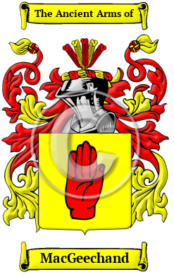 MacGeechand Family Crest/Coat of Arms