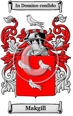 Makgill Family Crest/Coat of Arms