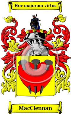 MacClennan Family Crest/Coat of Arms