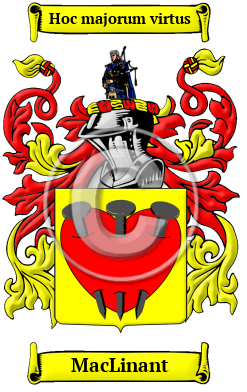 MacLinant Family Crest/Coat of Arms