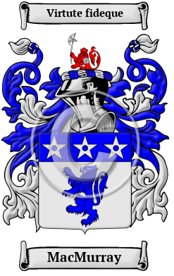 MacMurray Family Crest/Coat of Arms