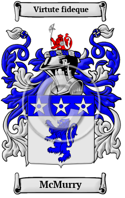 McMurry Family Crest/Coat of Arms