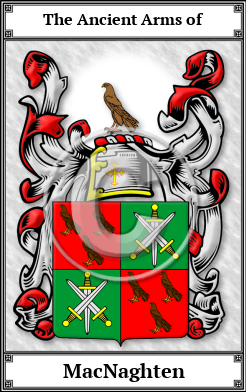 MacNaghten Family Crest Download (JPG)  Book Plated - 150 DPI