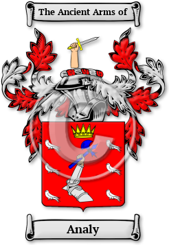 Analy Family Crest Download (jpg) Legacy Series - 150 DPI