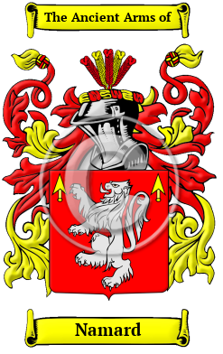 Namard Family Crest/Coat of Arms