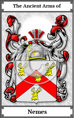 Nemes Family Crest Download (JPG)  Book Plated - 150 DPI