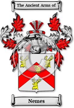 Nemes Family Crest Download (jpg) Legacy Series - 150 DPI
