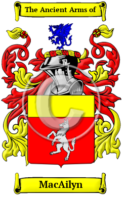 MacAilyn Family Crest/Coat of Arms