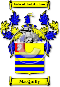 MacQuilly Family Crest Download (JPG) Legacy Series - 600 DPI