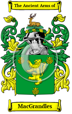MacGrandles Family Crest/Coat of Arms