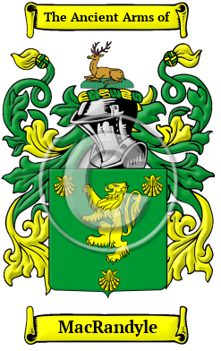 MacRandyle Family Crest/Coat of Arms