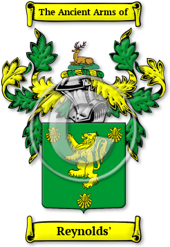 Reynolds' Family Crest Download (JPG) Legacy Series - 600 DPI