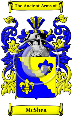 McShea Family Crest/Coat of Arms