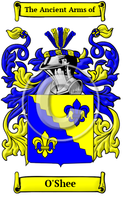 O'Shee Family Crest/Coat of Arms