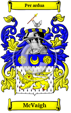 McVaigh Family Crest/Coat of Arms