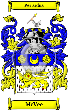McVee Family Crest/Coat of Arms