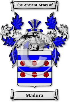 Madura Family Crest Download (JPG) Legacy Series - 600 DPI