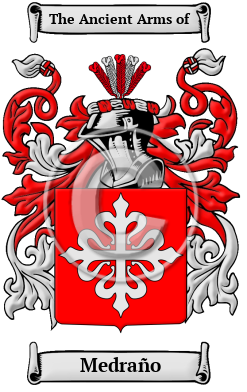 Medraño Family Crest/Coat of Arms