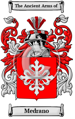 Medrano Family Crest/Coat of Arms