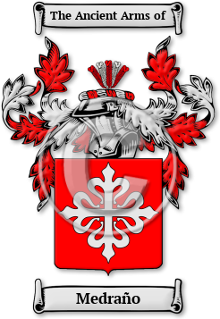 Medraño Family Crest Download (JPG) Legacy Series - 600 DPI