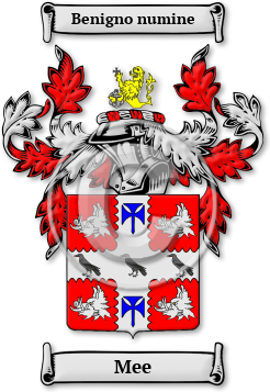 Mee Family Crest Download (jpg) Legacy Series - 150 DPI