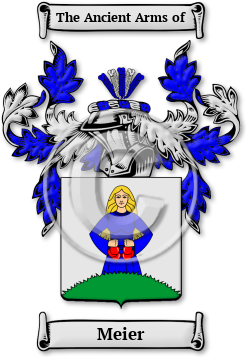 Meier Family Crest Download (JPG) Legacy Series - 600 DPI