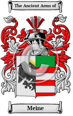Meine Family Crest/Coat of Arms