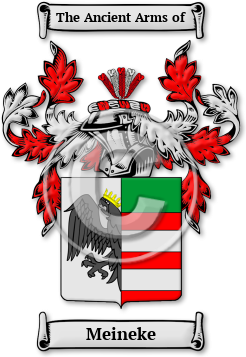 Meineke Family Crest Download (jpg) Legacy Series - 150 DPI