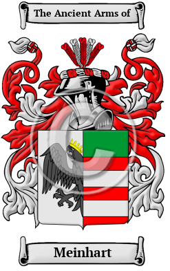 Meinhart Family Crest/Coat of Arms