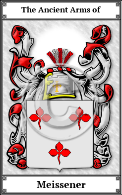Meissener Family Crest Download (JPG)  Book Plated - 150 DPI