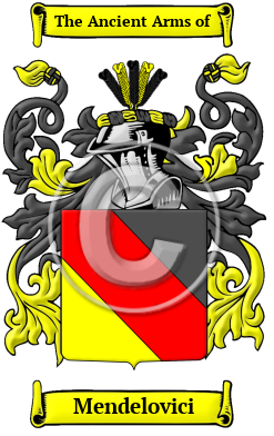 Mendelovici Family Crest/Coat of Arms