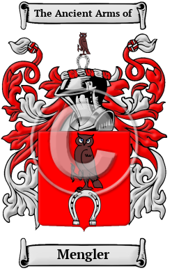 Mengler Family Crest/Coat of Arms