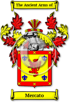 Mercato Family Crest Download (jpg) Legacy Series - 150 DPI