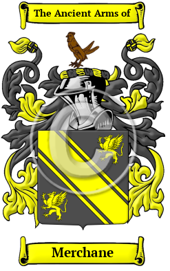 Merchane Family Crest/Coat of Arms