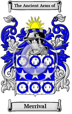 Merrival Family Crest/Coat of Arms