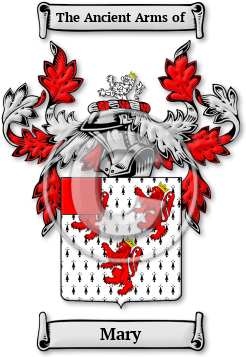 Mary Family Crest Download (jpg) Legacy Series - 150 DPI