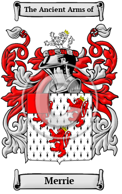 Merrie Family Crest/Coat of Arms