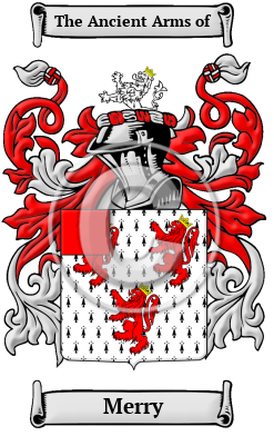 Merry Family Crest/Coat of Arms