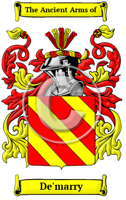 De'marry Family Crest/Coat of Arms