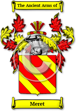 Meret Family Crest Download (jpg) Legacy Series - 150 DPI