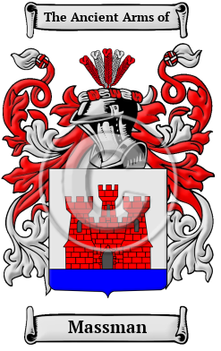 Massman Family Crest/Coat of Arms