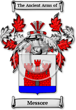 Messore Family Crest Download (JPG) Legacy Series - 600 DPI
